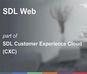 SDL Web - Part of the Customer Experience Cloud